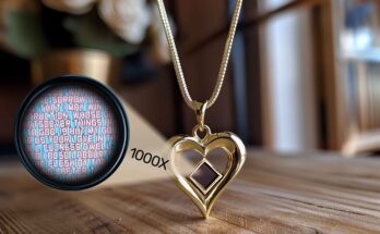 Novelty Christmas Gifts Heart Pendant With Miniaturized Bible Text My Nano Jewelry