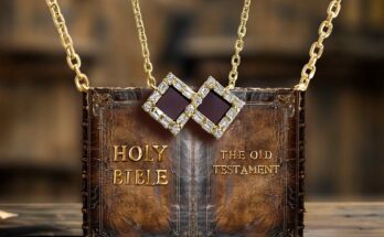 Holy Bible Pendant Cross Necklace With New Testament Inside My Nano Jewelry