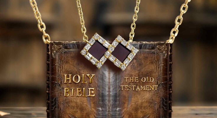 Holy Bible Pendant Cross Necklace With New Testament Inside My Nano Jewelry